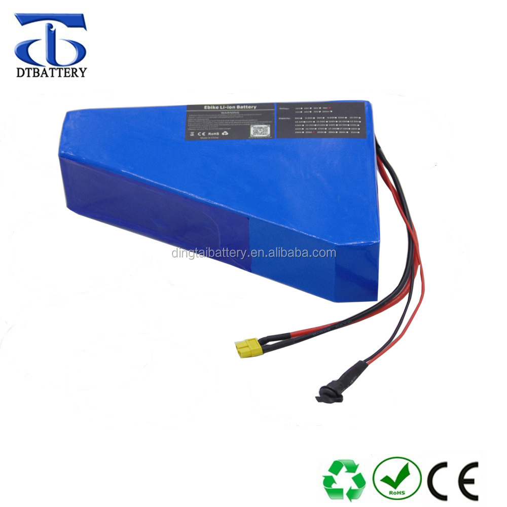 48 volt fat tire e bike battery 48v 26ah 29ah 30ah 32ah 35ah triangle electric bike li-ion battery