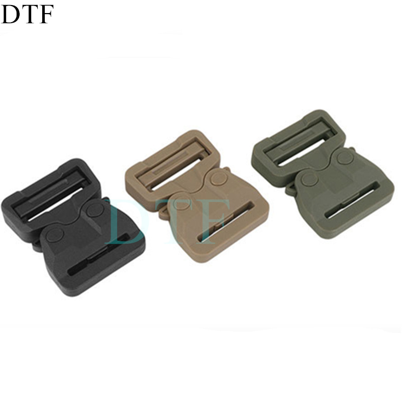 Heavy duty plastic  tactical webbing plastic belt buckle Custom Durable Plastic Money Belt Buckle