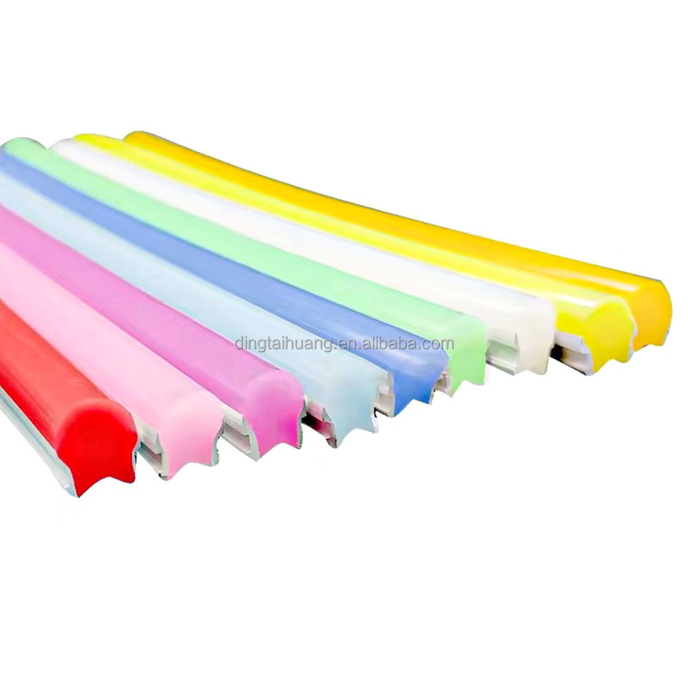 Repsn Pure silicone 6mm 8mm 12mm split separate silicone neon strip 12v silicone led neon tube neon lights 10m/roll