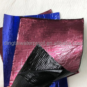 Colorful Self adhesive Bituminous Waterproofing Membrane Under Roof Tiles