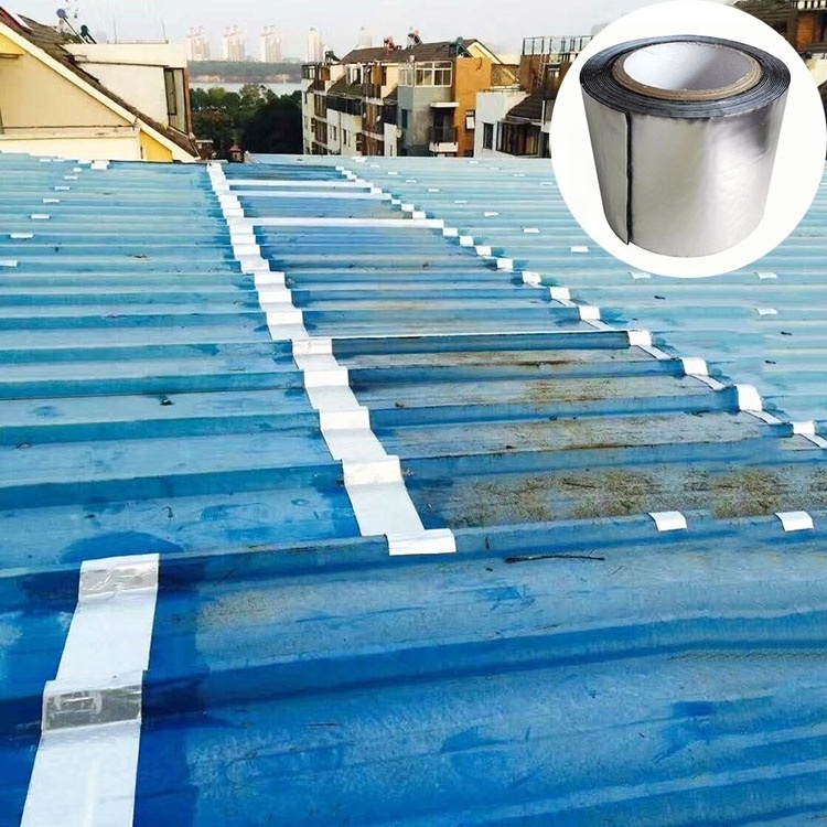 Self Adhesive Polymer Modified Bitumen Sheet Roll Waterproof Membrane Roof Sealant Tape For Roof Leakage