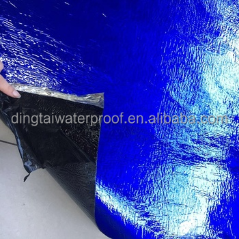 Colorful Self adhesive Bituminous Waterproofing Membrane Under Roof Tiles