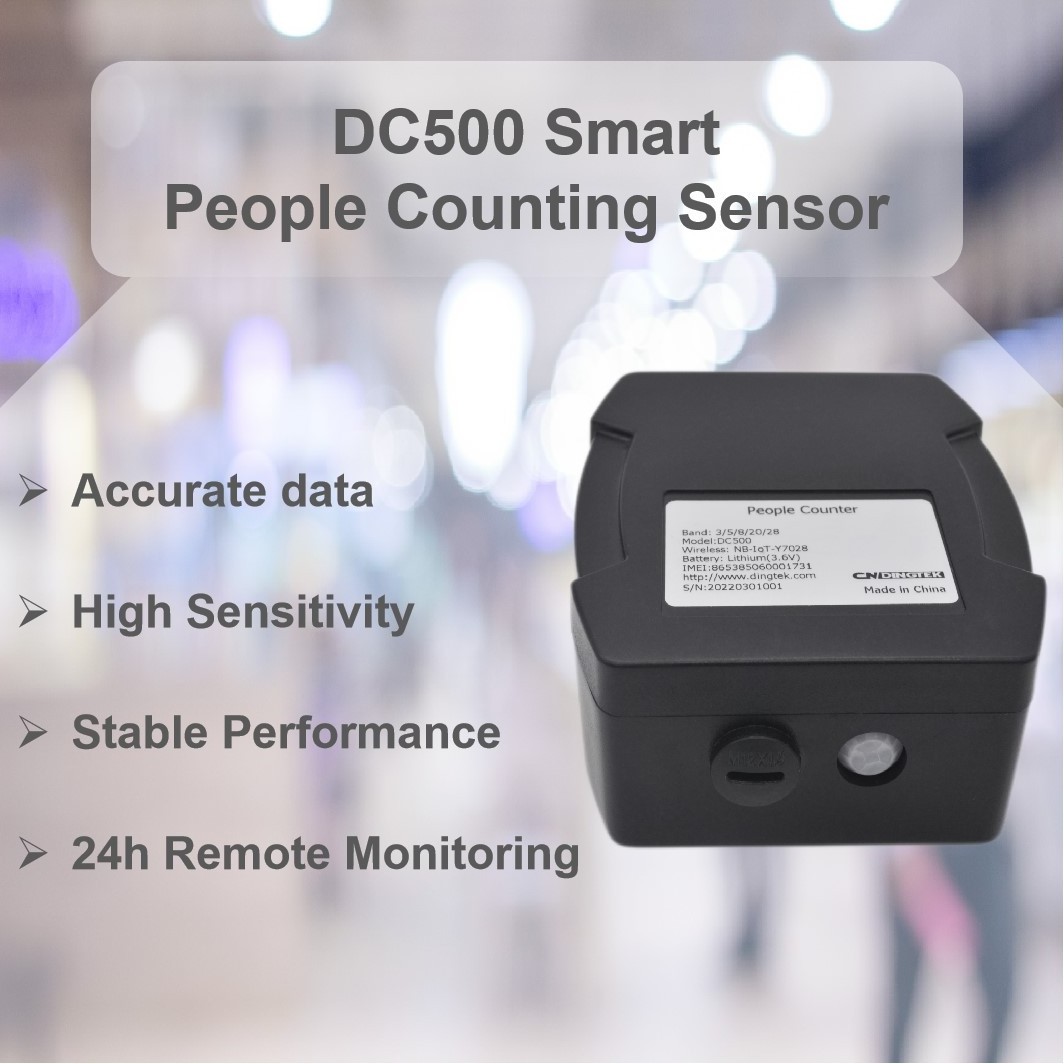 DC500 IoT remote monitoring wireless transmission NB-IoT traffic sensor traffic counter