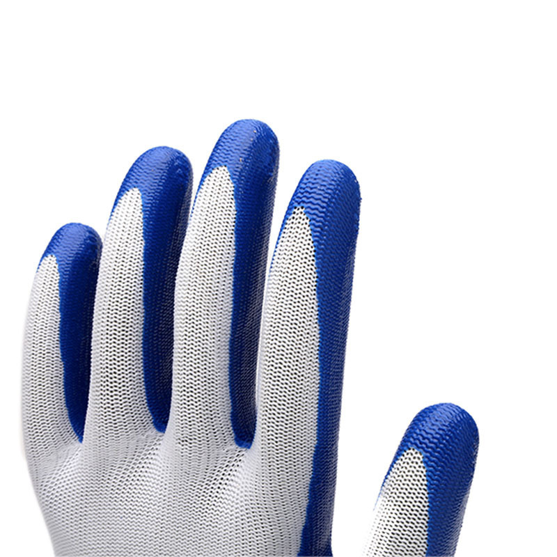 Nitrile coated smooth gloves protection Gloves Hand working gloves