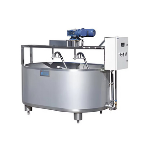 High Quality Stainless Steel Agitator Mixer Blender Fermenter Dairy Water Removal Cheese Vat Dry Dairy Processing Machines