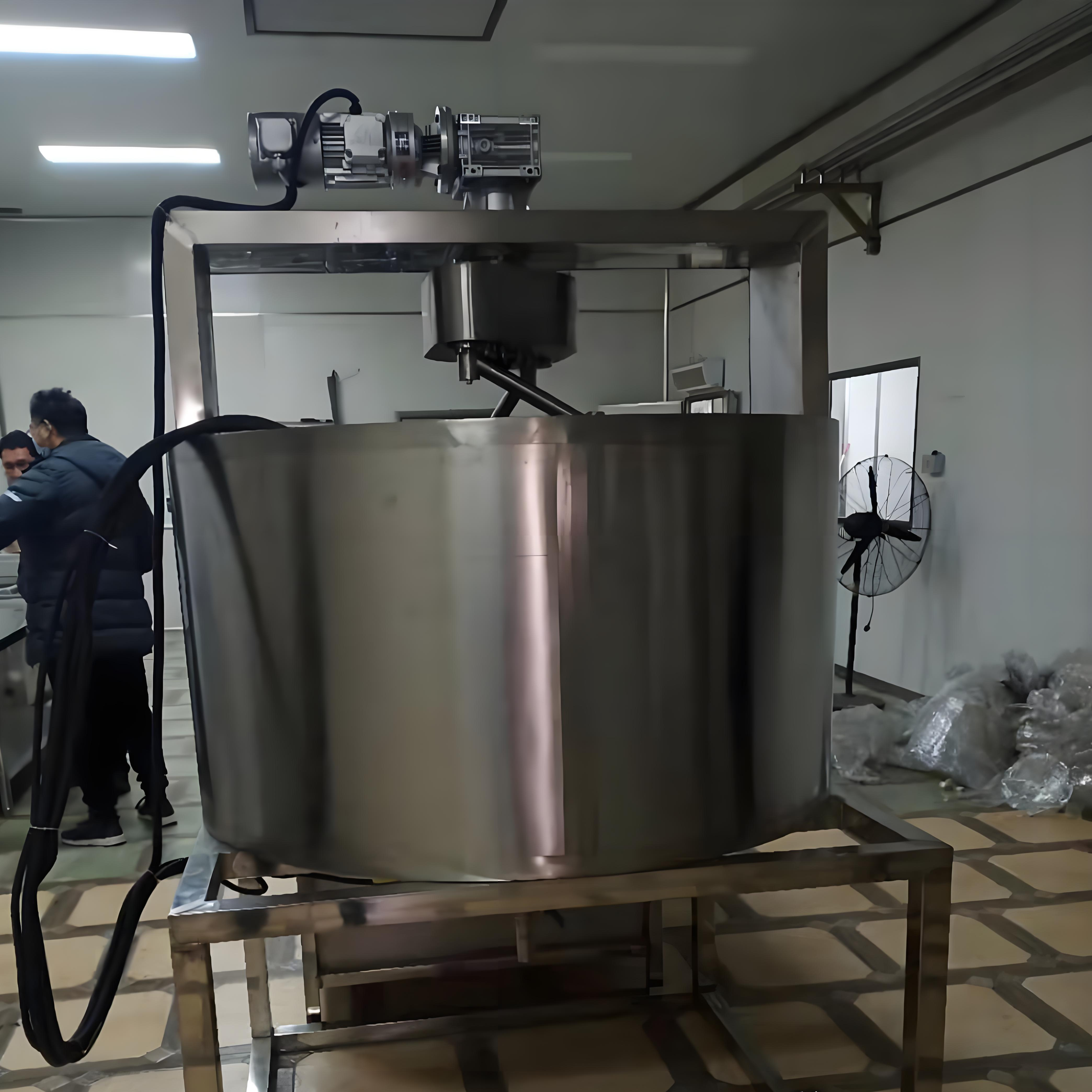 High Quality Stainless Steel Agitator Mixer Blender Fermenter Dairy Water Removal Cheese Vat Dry Dairy Processing Machines