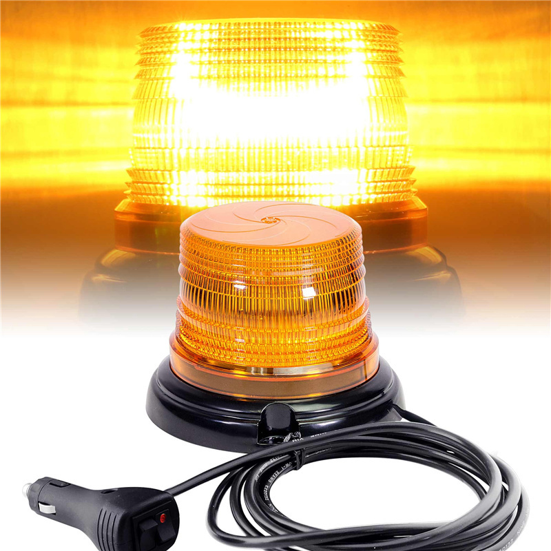 Rotating Strobe Beacon for Truck Forklift  Led Warning Amber Flashing Led Safety Beacon Light