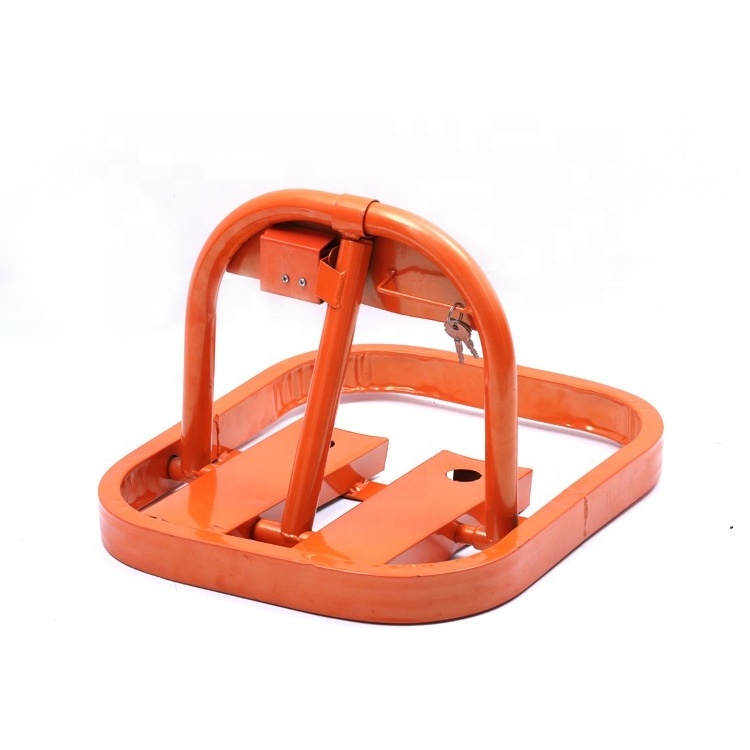 Road Traffic Safety Portable Manual Private Car Parking Lot Spot Space Protector Blocker Barrier Lock Device