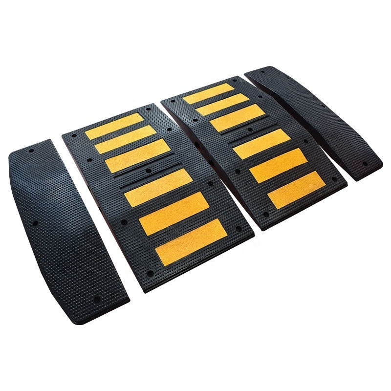 Yellow Black Rubber Wire Cord Cable Cover For Traffic