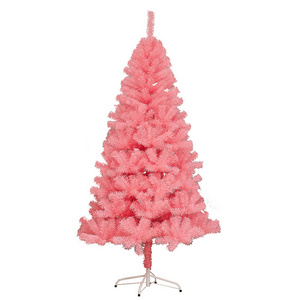 Wholesale 2024 New Year 1.2  1.5  1.8M House Hold Bare Tree Pink Snow Scene Pink Christmas Tree For Christmas Party Decoration