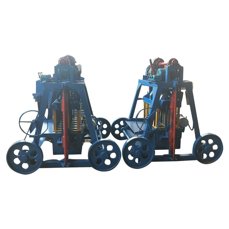 Movable Manual Brick Laying Block Making Machines For Cement Block Price Egg lying block making machine for sale