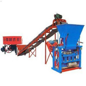 CESmall Industrial Easy Operated Electric Mobile Cement Brick Maker Machine Manual Concrete Hollow Block Moulding Making Machine