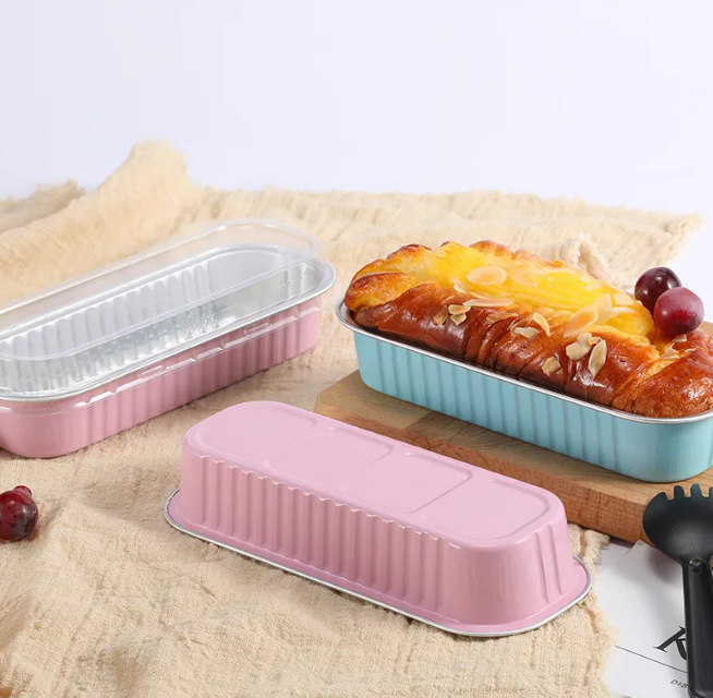 Food Tray Container BBQ Grilled Food Fast Food Serving Tray with Lid Aluminum Foil Smoothwall Disposable Custom Haoyuan Pulp HEB