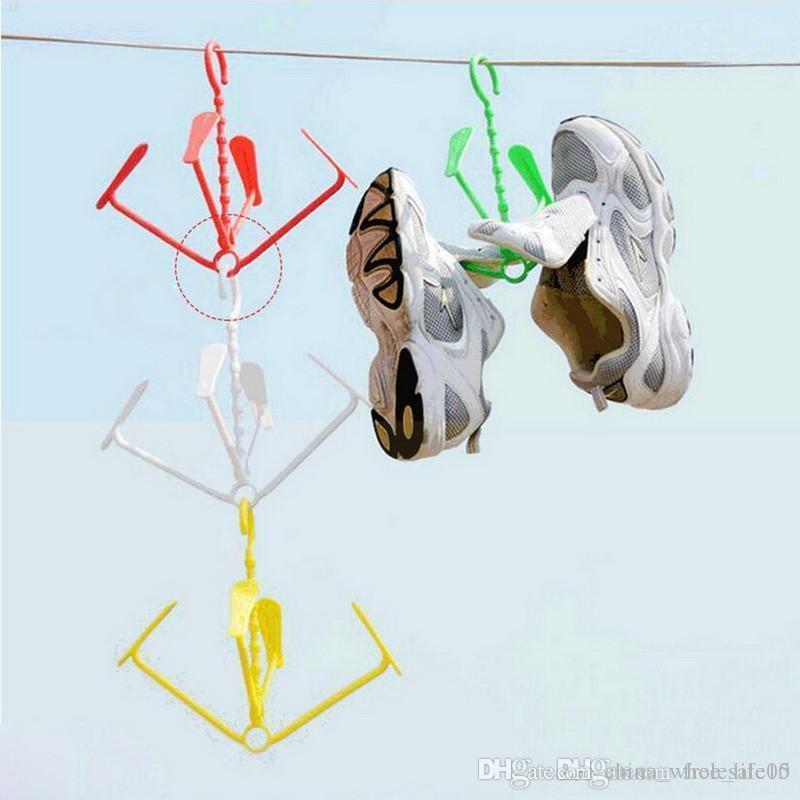 1pcs DIY movable hanging shoe rack single sun hanging shoes racks