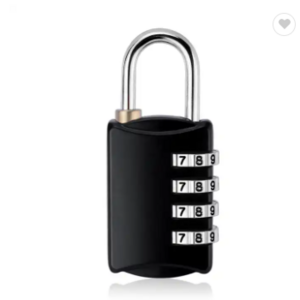 Luggage Travel Lock 4 Dial Travel Padlock Password Lock for Luggage Suitcase Baggage Toolbox Gym Locker Metal Code Password Lock