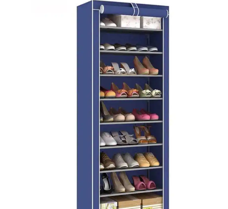 Living room furniture metal tall shoe rack design bedroom shoe rack