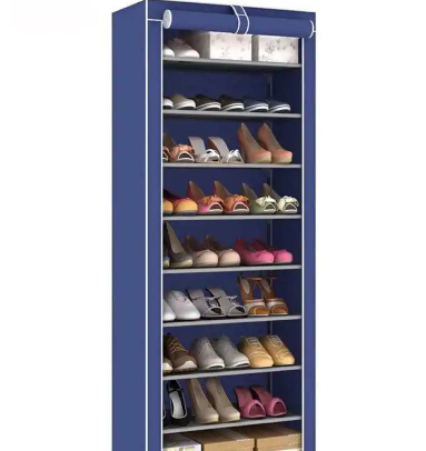 Living room furniture metal tall shoe rack design bedroom shoe rack