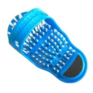 Plastic Bath Shower Feet Massage Slippers Bath Shoes Brush Pumice Stone Foot Remove Dead Skin Foot Care Tool 28cm*14cm*10cm