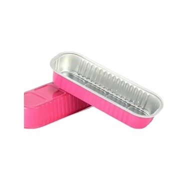 Food Tray Container BBQ Grilled Food Fast Food Serving Tray with Lid Aluminum Foil Smoothwall Disposable Custom Haoyuan Pulp HEB