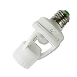 Factory direct supply infrared human body induction lamp head E26 screw induction lamp holder LED induction switch lamp