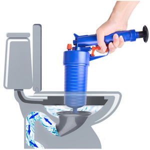 Home High Pressure Air Drain Blaster Pump Plunger Sink Pipe Clog Remover Toilets Bathroom Kitchen Cleaner Kit