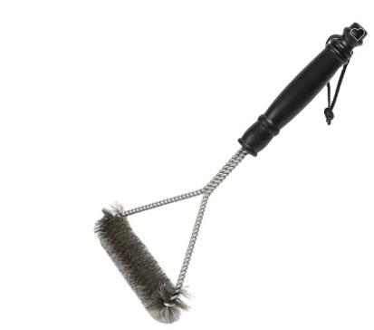 BBQ Grill Cleaning Brush Stainless Steel Wire Bristles Grill Cleaner BBQ Brush with Handle Grilling Accessories