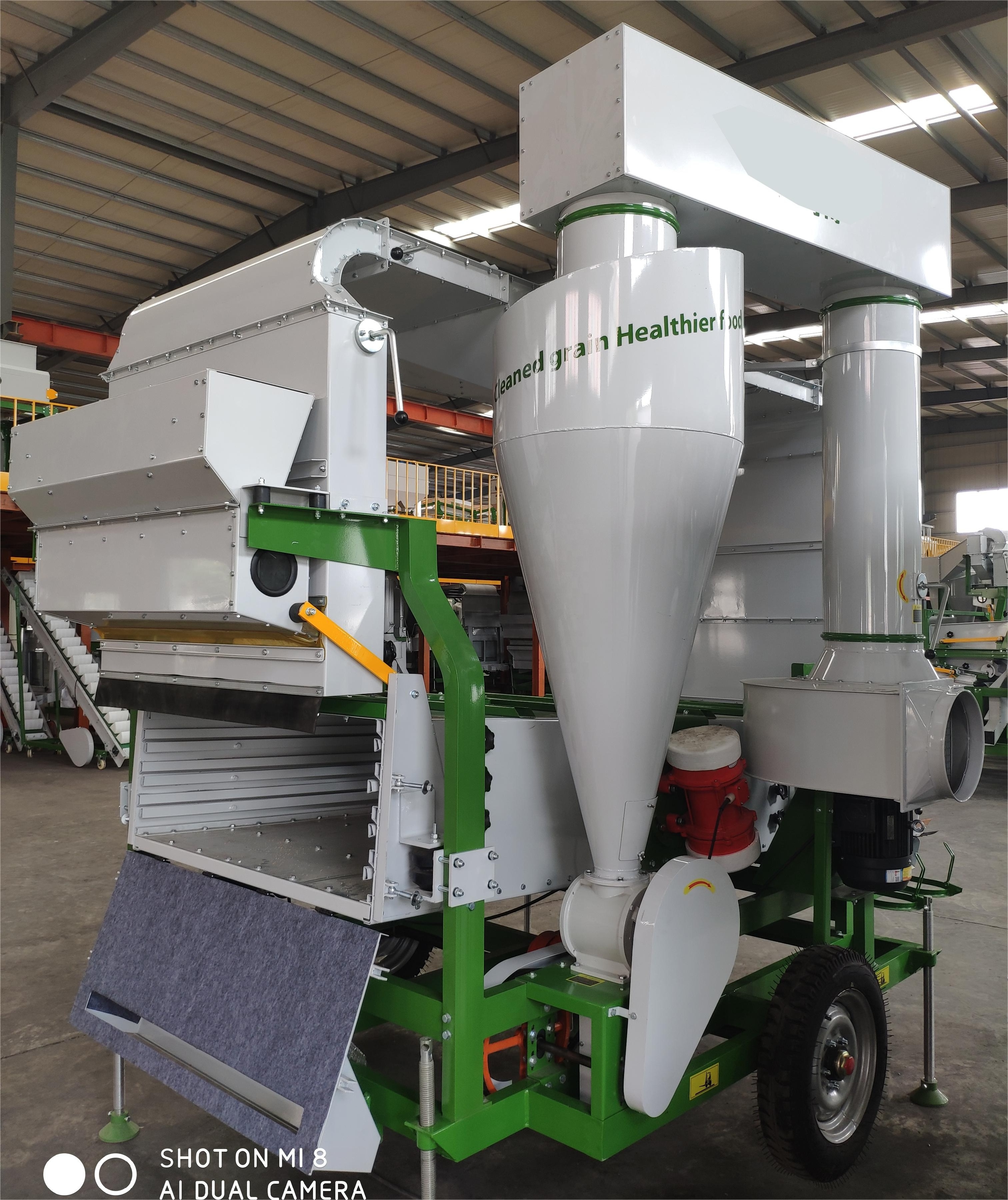 Kidney bean seed cleaning machine Carob sesame seed grain pre cleaning and grading machine