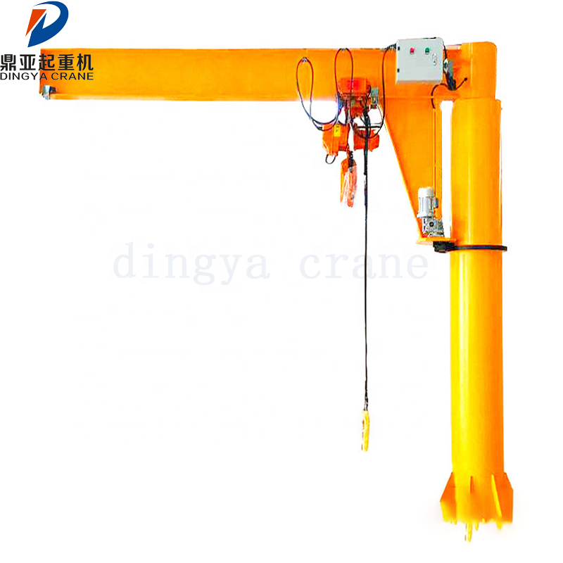 DY Good Feedback Rotating 1 2 3 4 5 Ton Wall Mounted Swing Arm Jib Crane