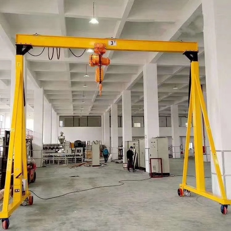 2 Ton Portable Mobile Gantry Crane for Building Material Shops