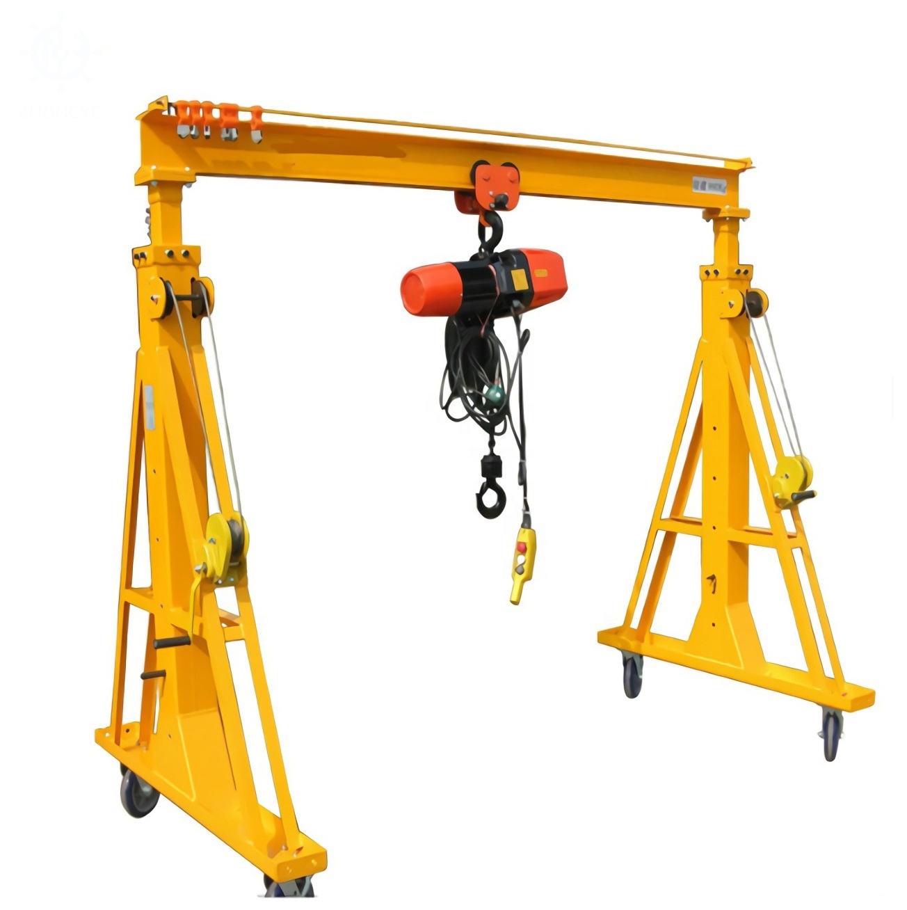 2 Ton Portable Mobile Gantry Crane for Building Material Shops