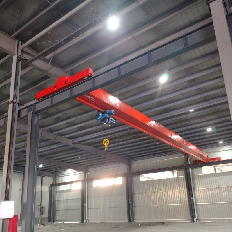 Customized 15 Ton Single Girder Electric Overhead Crane Bridge Crane