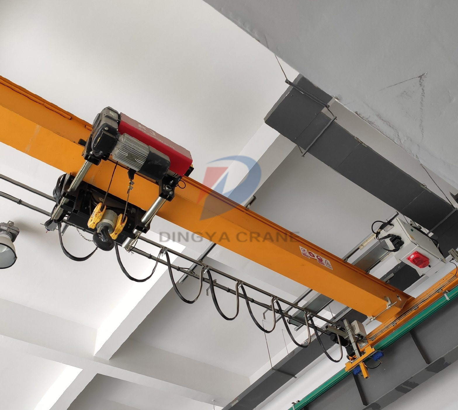 underhung bridge crane 1/2/3/5/10/15/20 ton Free Standing Electric Hoist Traveling single Girder Bridge Crane capacity price