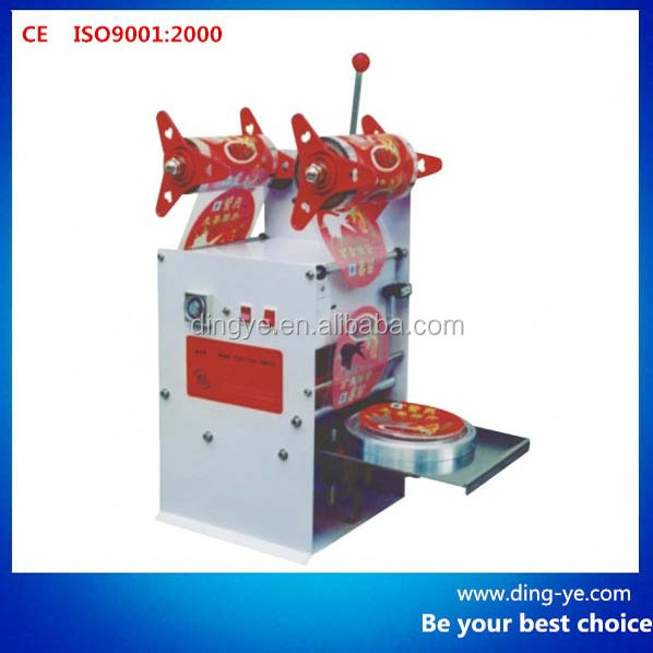 DY170 Bubble tea machine Manual Semi-auto Cup Sealing Machine for cup diameter 170mm