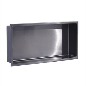 12 x 24" Shower Niche Stainless Steel Rectangular Niche