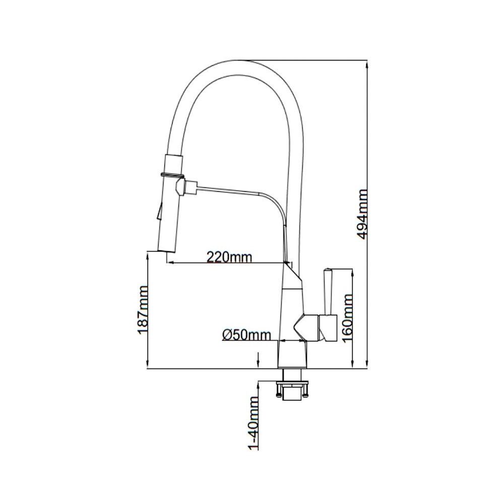 Best pull down kitchen faucet with magnet,Flexible hose