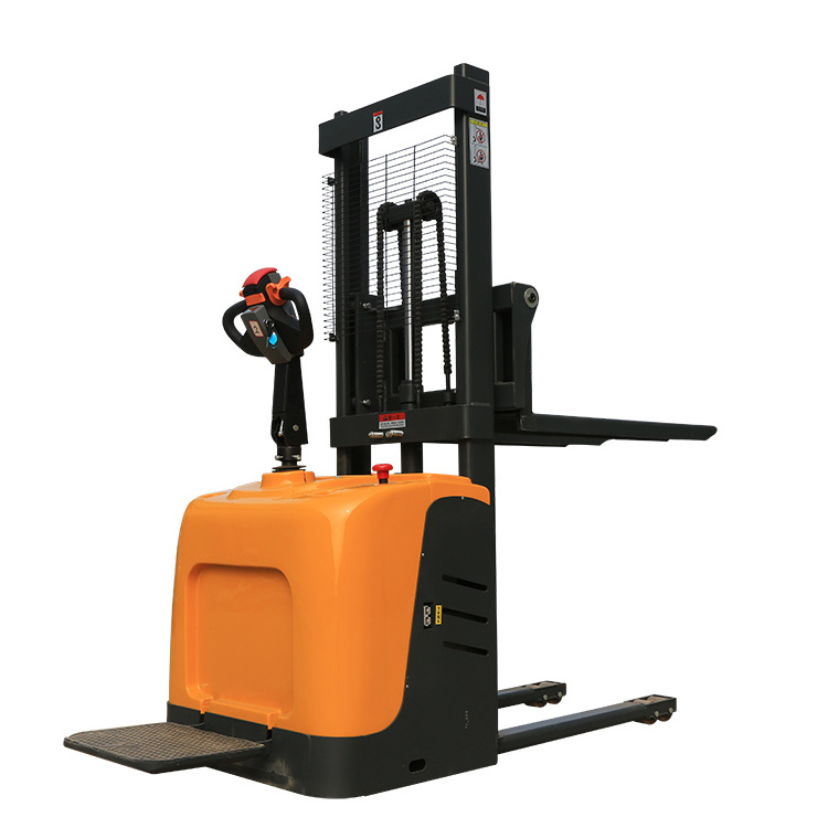 CE APPROVED CHINA HOT SALE CDD15 ELECTRIC STACKER PALLET STACKER SELF LOADING STACKER FOR SALE