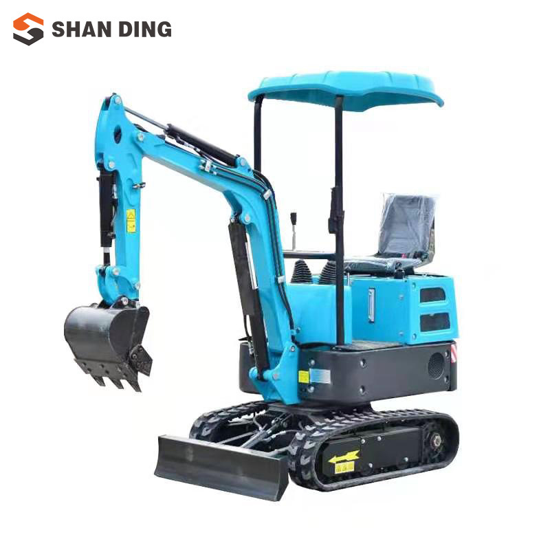 Shandong soil digging machinery sd12d diesel excavator mini digger with CE/ISO