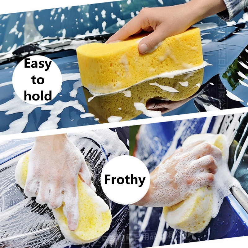 DS1620 Wholesales Large Cleaning Pad Detailing Polishing Waxing Car Sponge Strong Absorption Car Wash Sponge