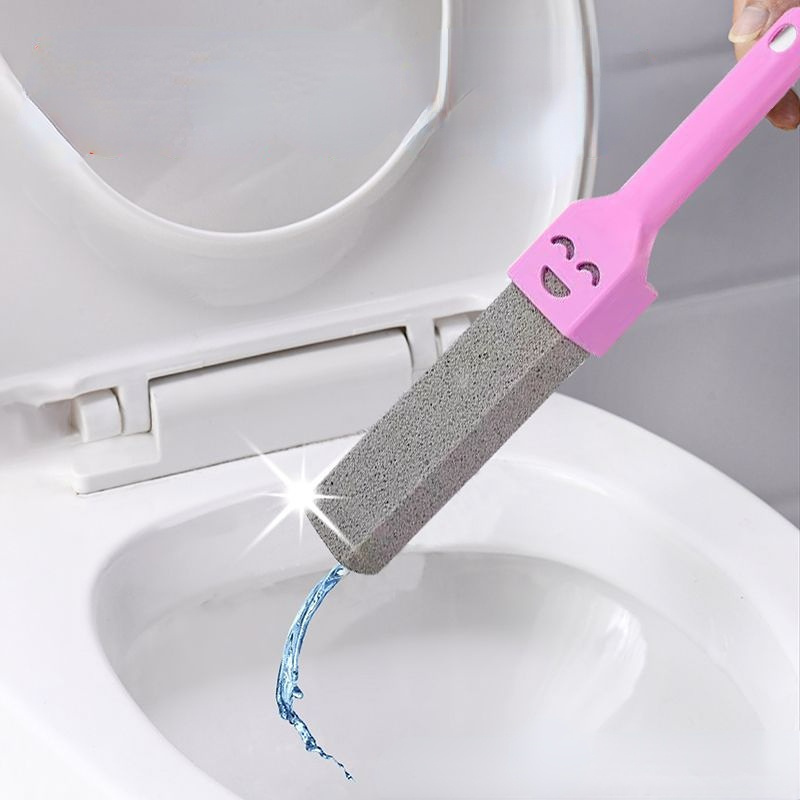 FF2466 Toilet Stain Ring Remover Pumice Stone Bathtub Sink Scouring Stick Cleaner Tool Pumice Stone for Toilet Cleaning