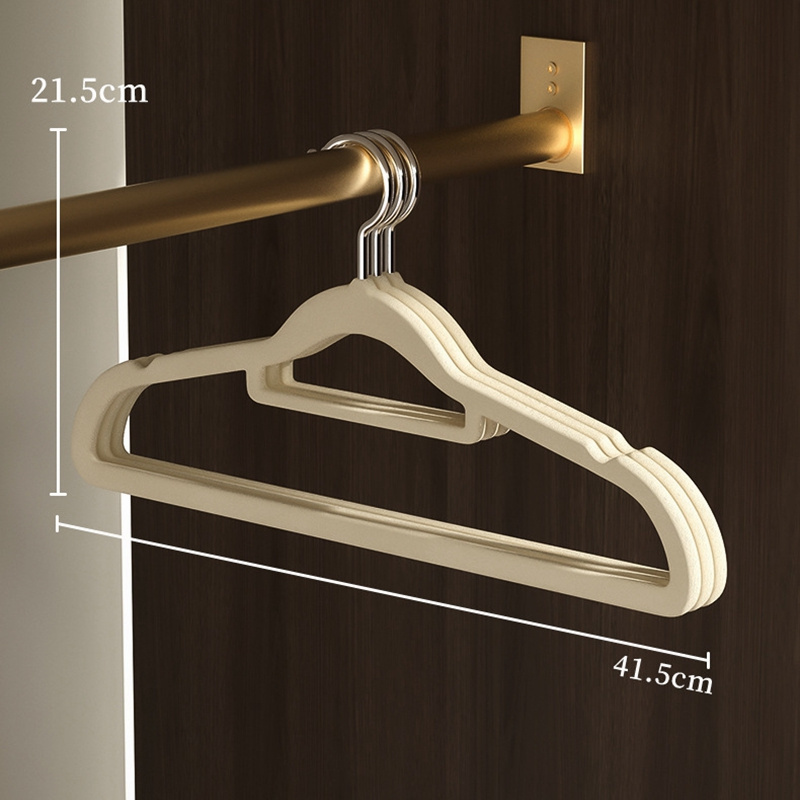 FF2391 Wholesales Sturdy Ultra Slim Suit Clothes Hangers Closet Space Saving Premium Non-Slip Velvet Hangers