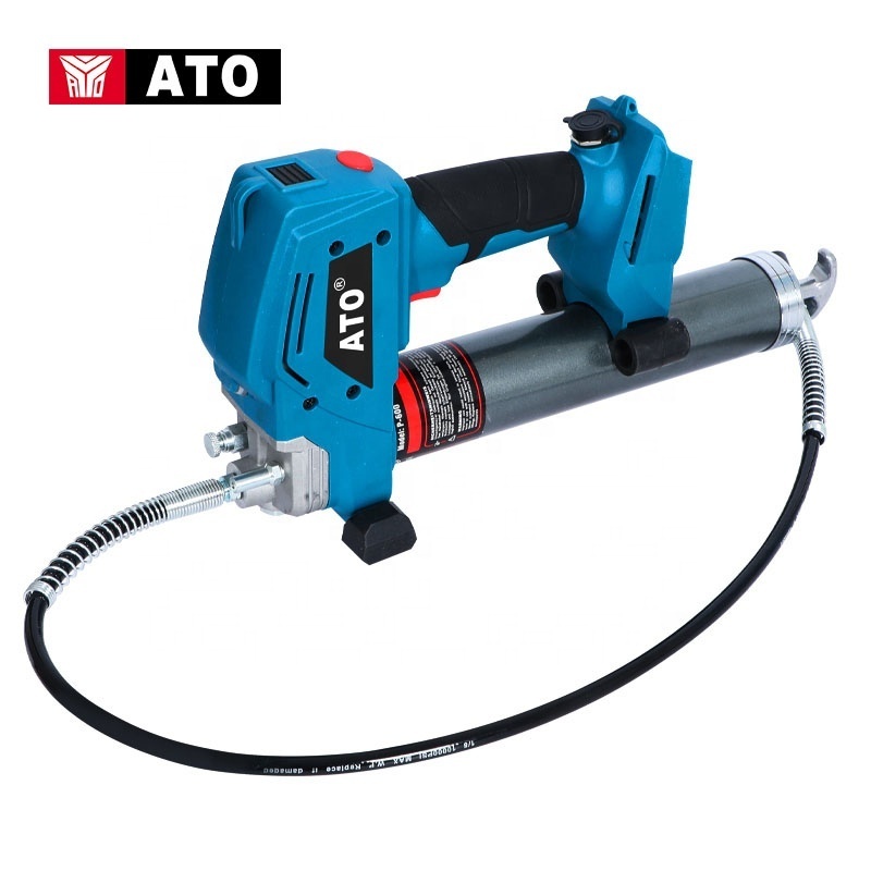 ATO Electric Grease Pump 600cc High Pressure 10000psi Car Tool Cordless Brushless Grease Gun