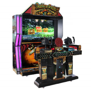 Indoor 55'' Lcd Deadstorm Pirate Gun Shooting Machine Arcade Games Machine For Parent-Child Games