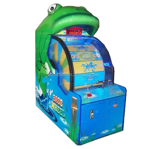 Kids Coin Operated Game Machines Arcade Lottery Ticket Redemption Bass Wheel