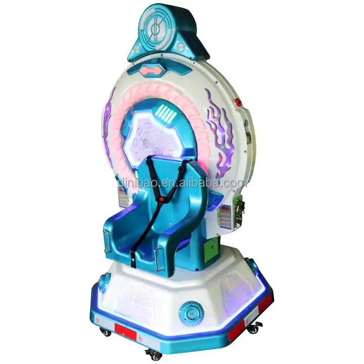 Hot Sale Kids Fun Park Ice Ferris Wheel Coin Operated Kiddie Ride Arcade Game Machine Swing Car For Children Amusement