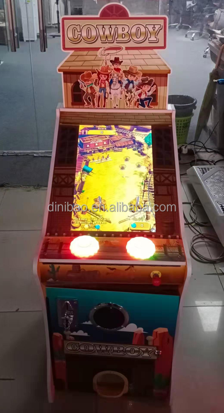 Dinibao indoor games coin operated games arcade kid virtual pinball game machine