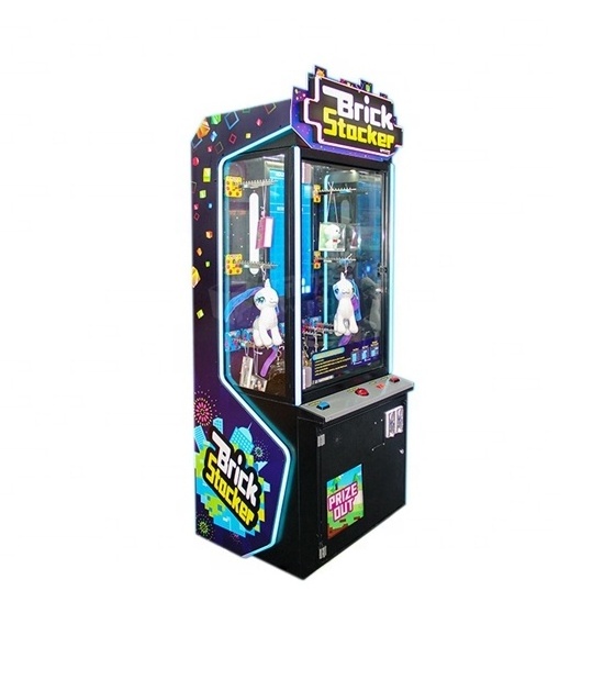 Dinibao Popular New Coin Operated Games Arcade Brick Stacker Toy Gift Video Game Machine