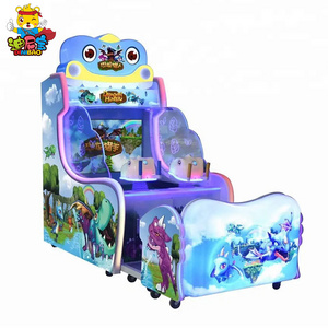 Dinibao hot sale kids arcade Dragon Hunter water shooting redemption game machine