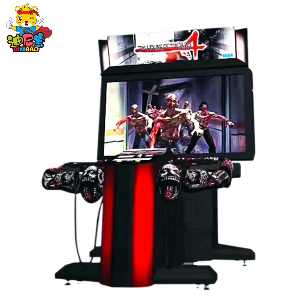 The house of the dead 4 coin operated arcade shooting game simulator machine for sale