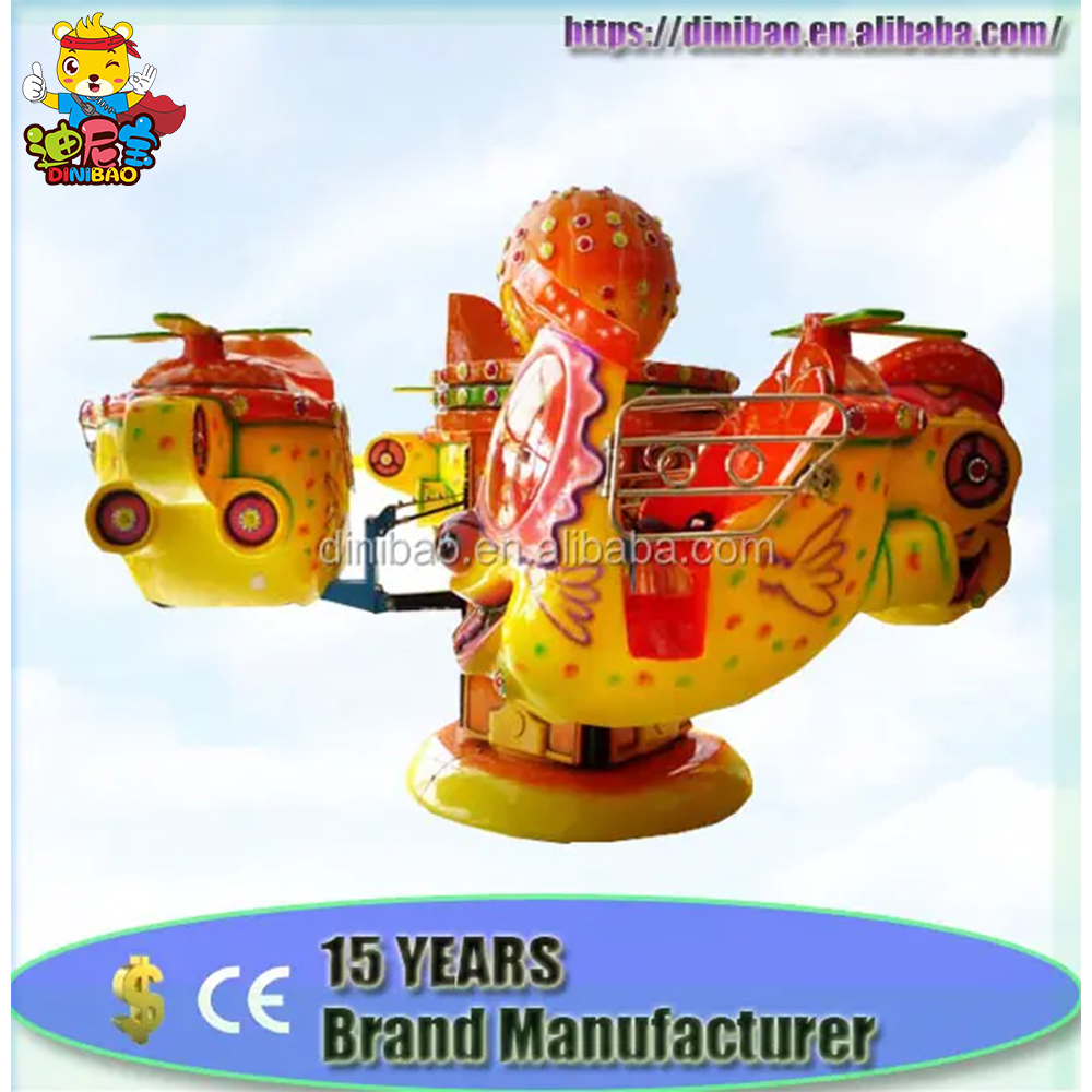 Amusement kiddie rides indoor fairground carousel kiddie ride mini carousel