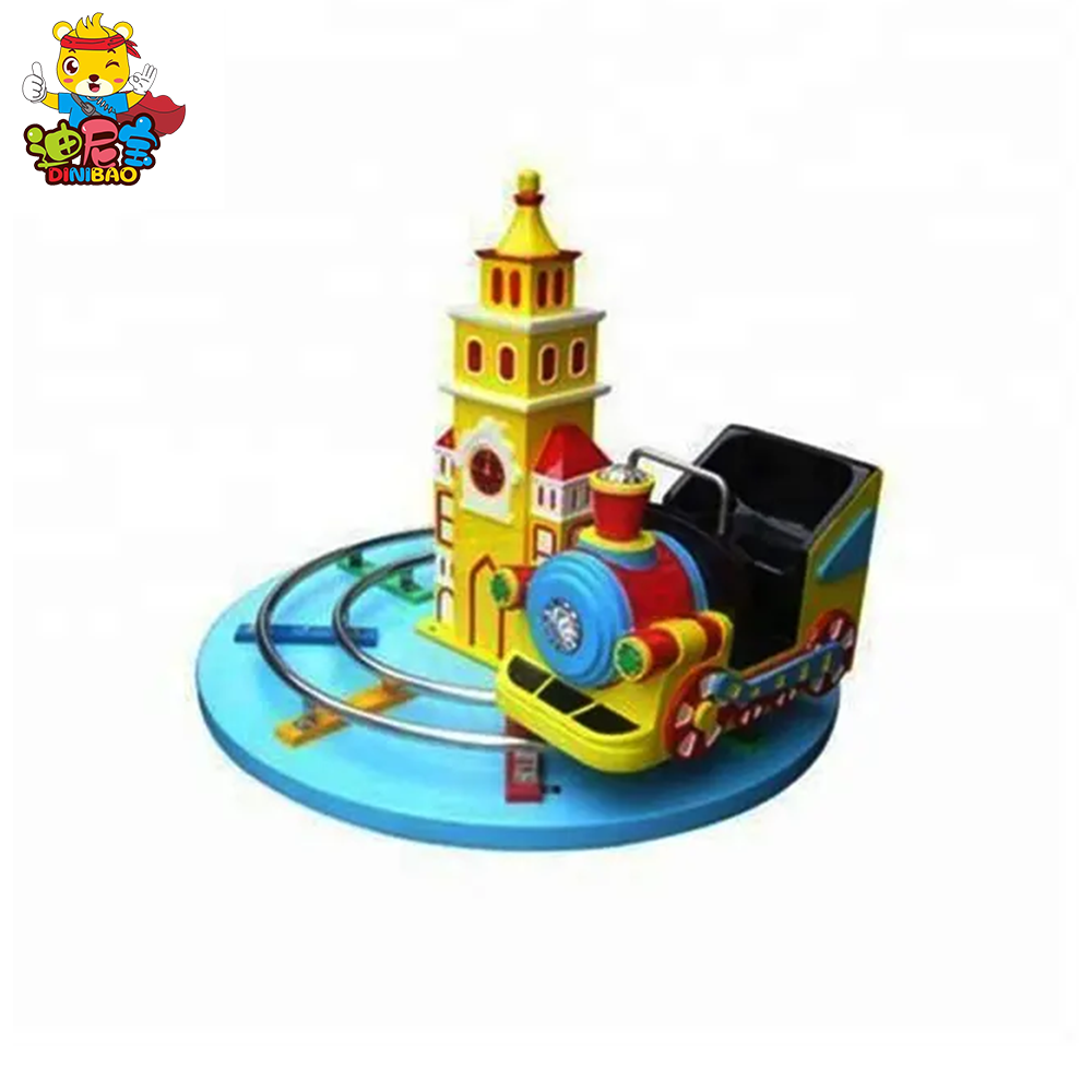 indoor coin operated mini Happy Train electric kids amusement rides trains for sale